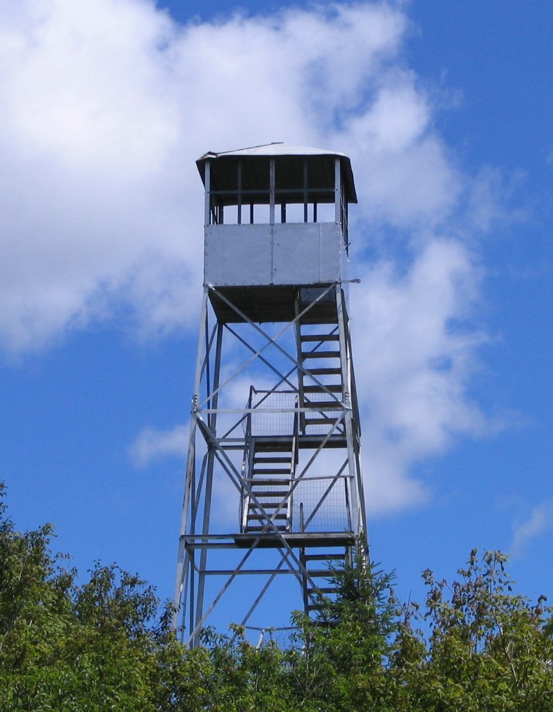 A metal tower